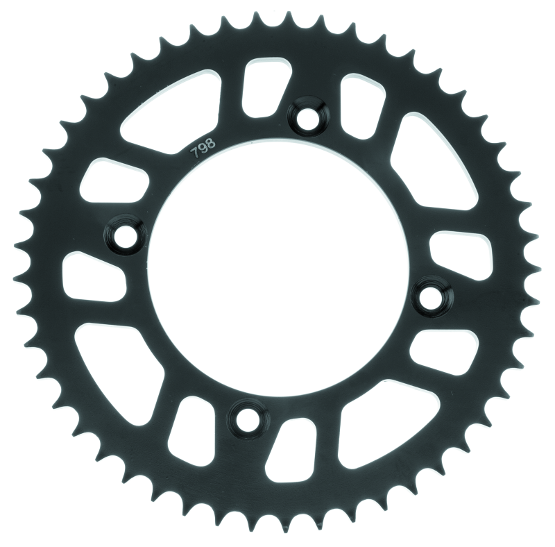 BikeMaster 965732 Suzuki Rear Steel Sprocket 428 49T - Black - Photo - Primary