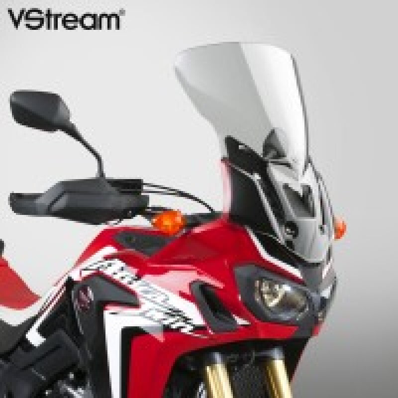 National Cycle N20058 15-19 Honda CRF1000B Africa Twin/adventure Sport-vs/wave Mid/std. Windshield - Tinted - User 1