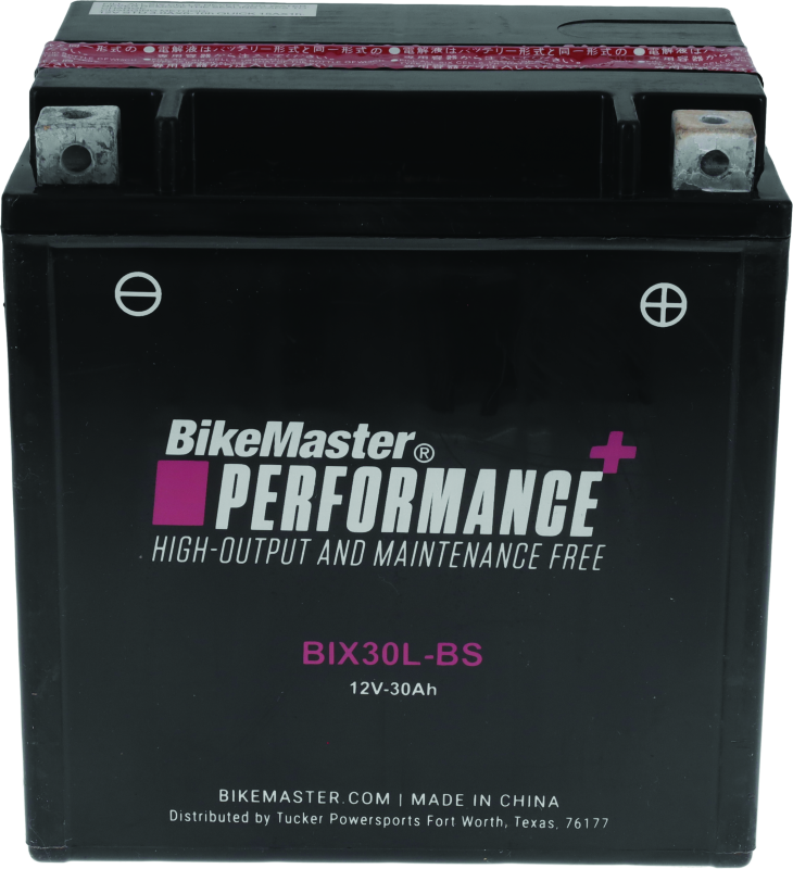 BikeMaster 781139 Battery - BIX30L-BS - Photo - Primary