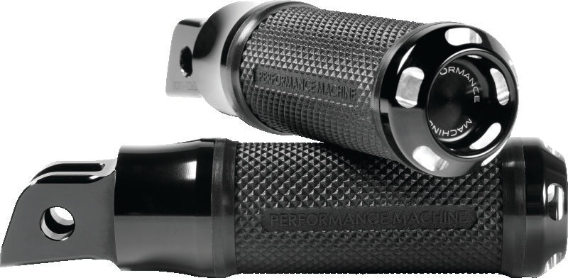 Performance Machine 0035-1239M-BM Footpegs Apex Rider - Contrast Cut - Photo - Primary
