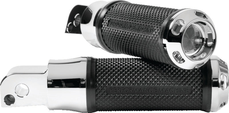 Performance Machine 0035-1241M-CH Footpegs Apex Passenger - Chrome - Photo - Primary
