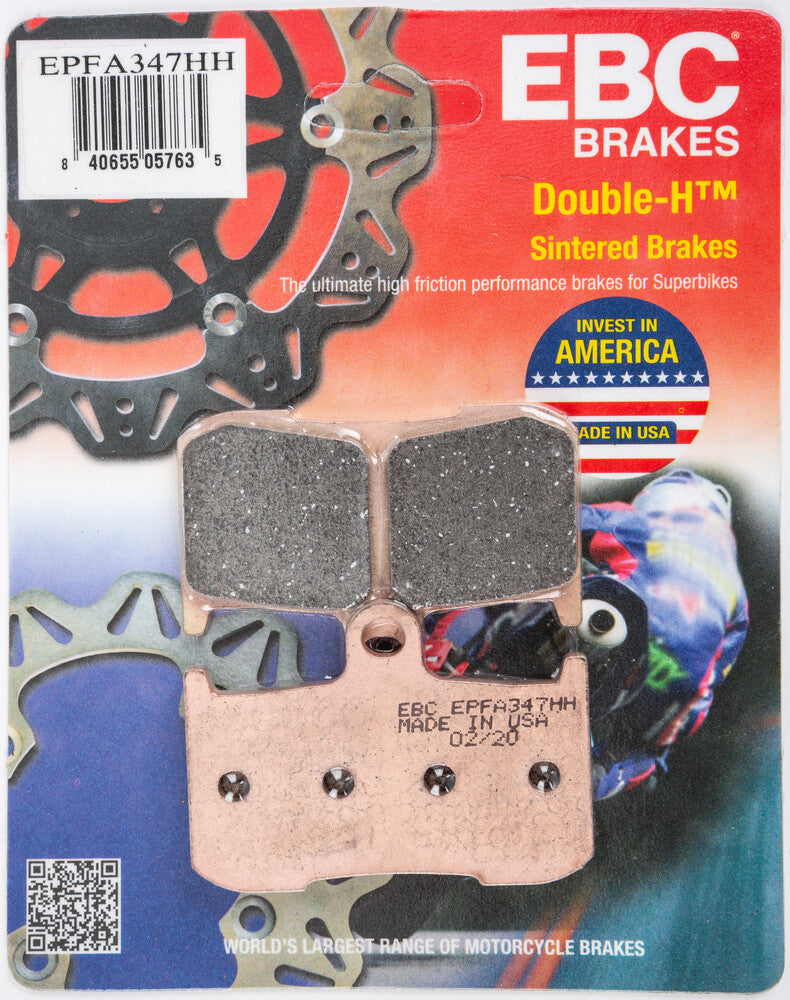 EBC Extreme PRO Brake Pads - EPFA347HH For Victory Motorcycles 2008-2016 | Indian 2012-2019 | Triumph Speed / Daytona / Tiger / Street 2005-2015