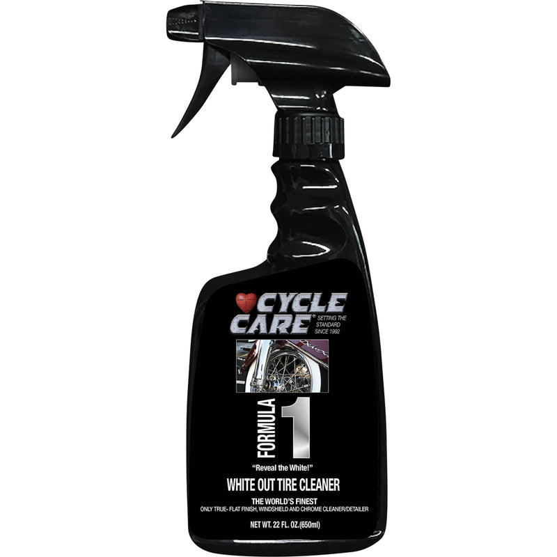 CYCLE CARE FORMULAS 3704-0109 01022 Formula 1 White Wall Tire and Wheel Cleaner Formula 1 Wheel & Tire Cleaner - 22 US fl oz.