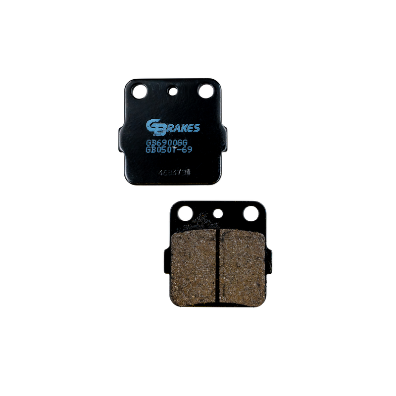 Gbrakes 17-50169 GB0501-69 BRAKE PADS SEMI METALLIC