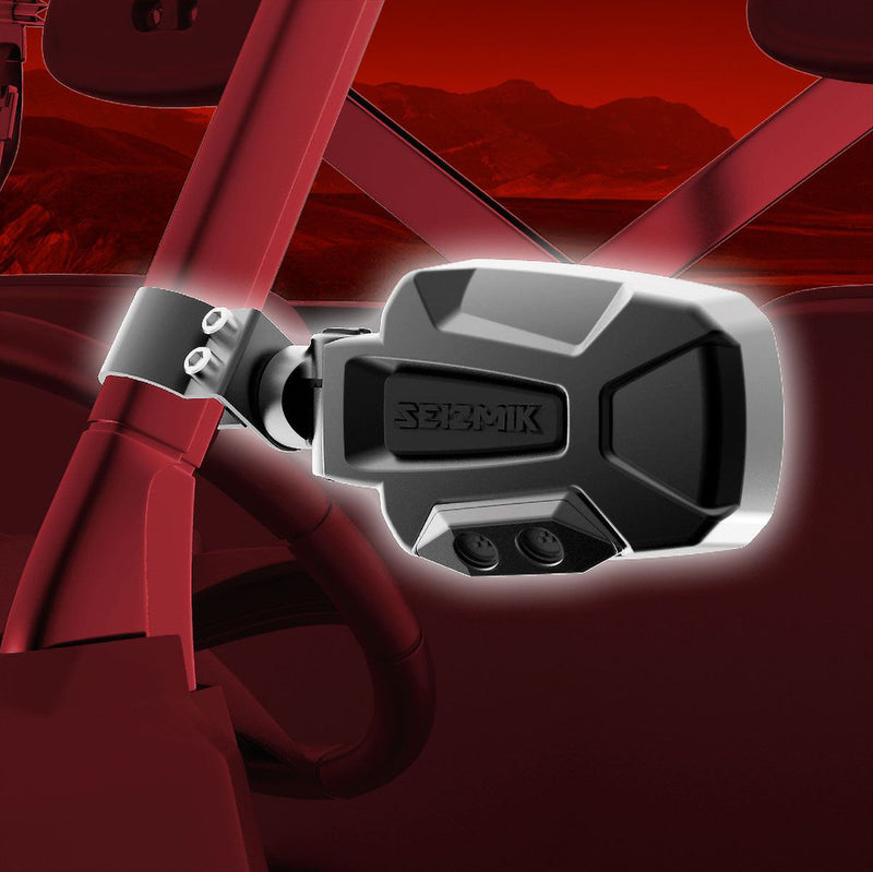 Seizmik 63-18086 56-18086KIT PURSUIT MIRROR LED 1.75" PR NIGHT VISION