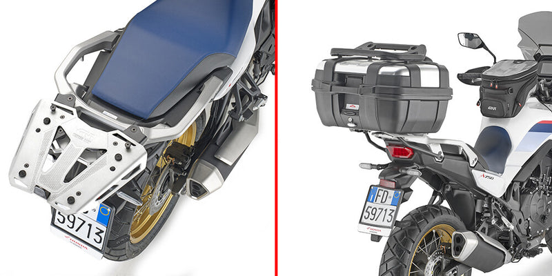Givi Specific Rear Rack Monolock Monokey Aluminium - SR1201 Honda Transalp 2024
