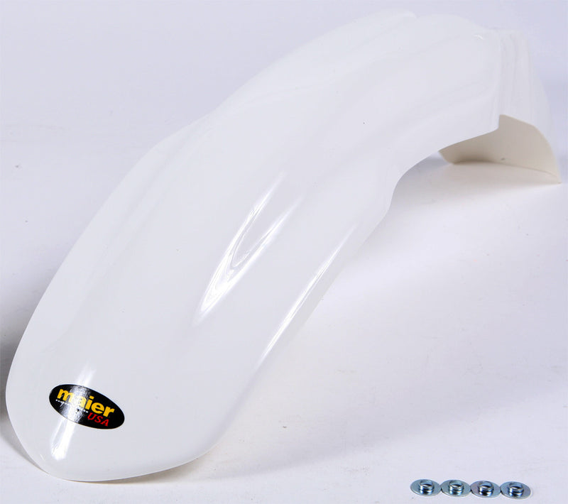 Maier Front Fender White - 124651 Honda CRF150F / CRF230F 2003-2009