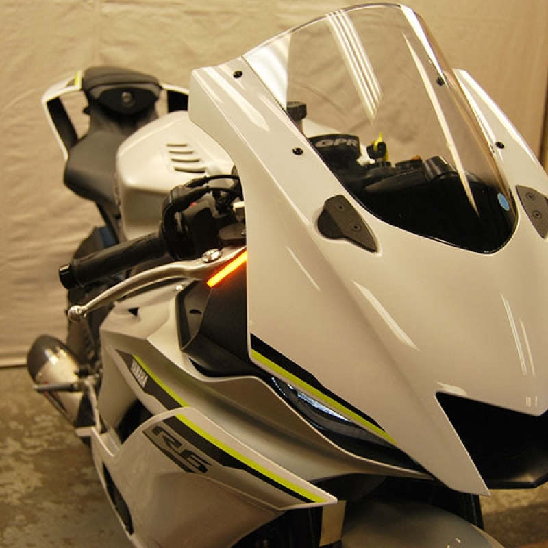 New Rage Cycles R6-FB 17+ Yamaha YZF-R6 Front Turn Signals - Photo - Primary