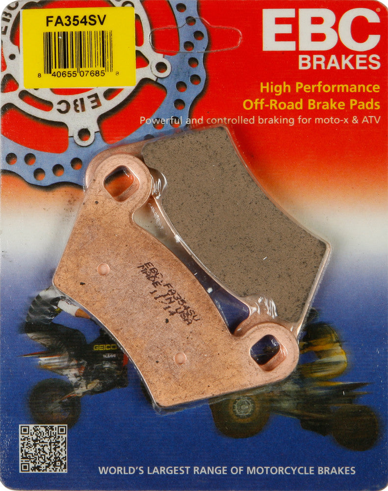 EBC Brake Pads - FA354SV Polaris UTVs 2004-2015
