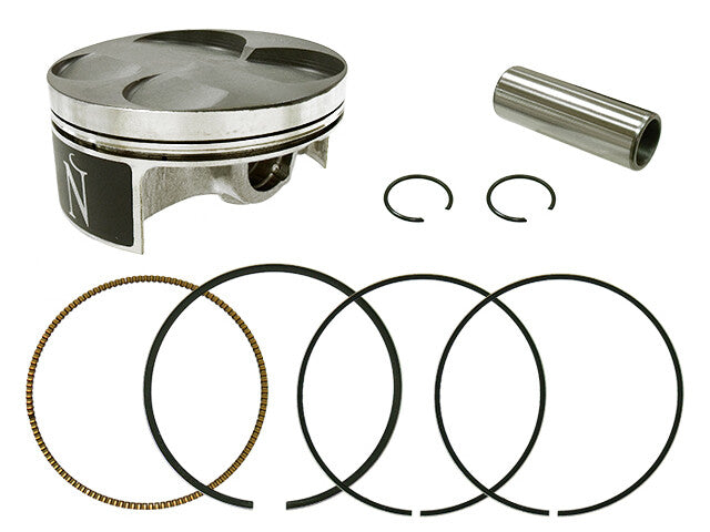 Namura Piston Kit Frgd Chrm Comp Cylinder 76.97/+0.02 12.6:1 - NX-20030-C For Kawasaki KX 250 2004-2005 | Suzuki RMZ 250 2004-2006