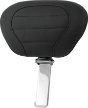 Mustang Motorcycle 79012 Mustang 08-21 Harley Electra Glide Std, Rd Glide ,rd King, Str Glide Driver Backrest Deluxe - Black - Photo - Primary