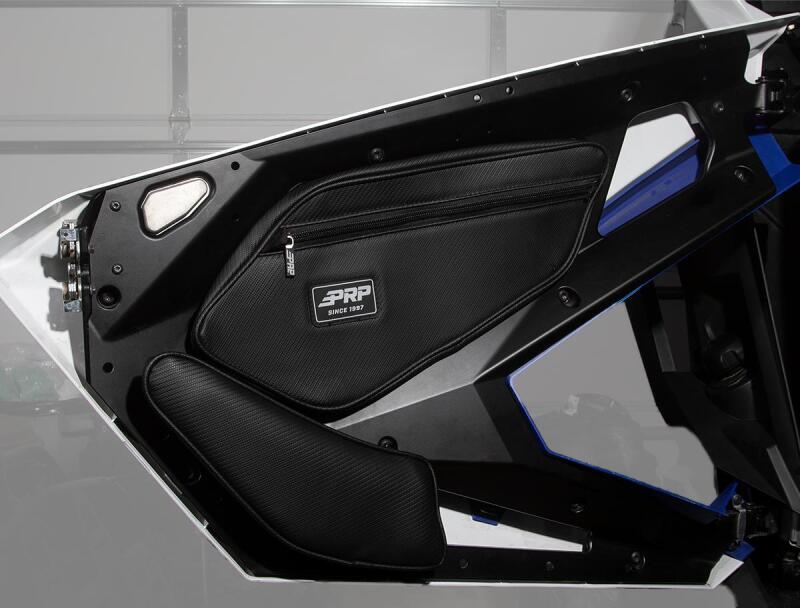 PRP Seats E97-210 PRP Polaris RZR PRO Xp/pro R/turbo R Front Door Bags With Knee Pad (pair) - Photo - Close Up