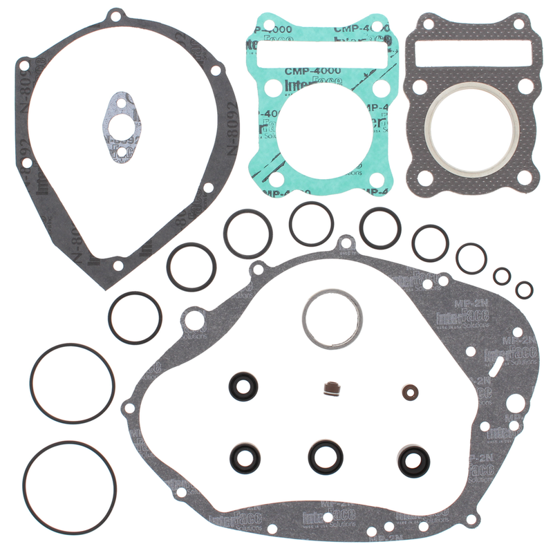 Vertex Complete Gasket SET With OIL Seals - 811530 Suzuki 125 / 100 1982-1990