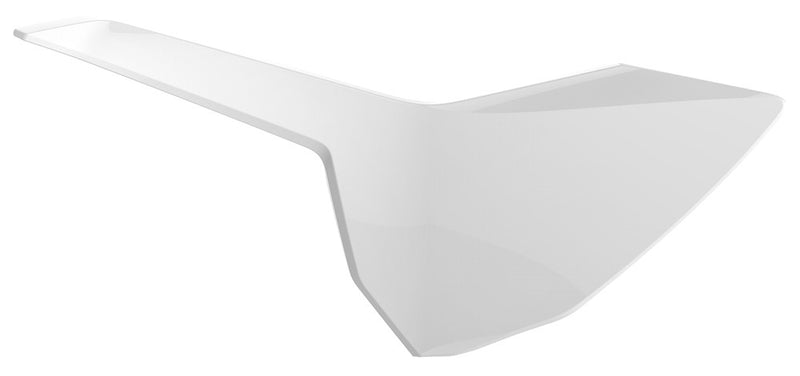 Polisport Side Number Plate White - 8418200002 Husqvarna Dirt Bikes 2016-2019