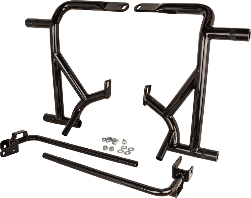 Burly Brand Brawler BAG Gaurds FLH FLT ` - SA-3013-002 For Harley Motorcycles 2009-2024
