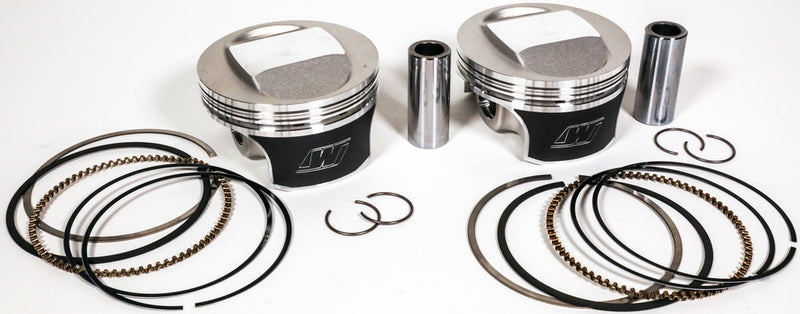 Wiseco Tracker Piston Kit 4.000" Stroke 10.5:1 Standard - K0209PS For Harley Motorcycles 1999-2006