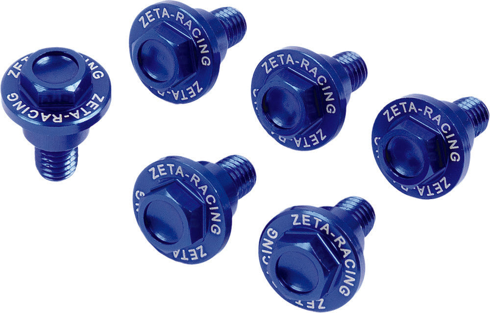 Zeta 634-8345 ZE88-9406 FORK GUARD BOLT YAM BLUE