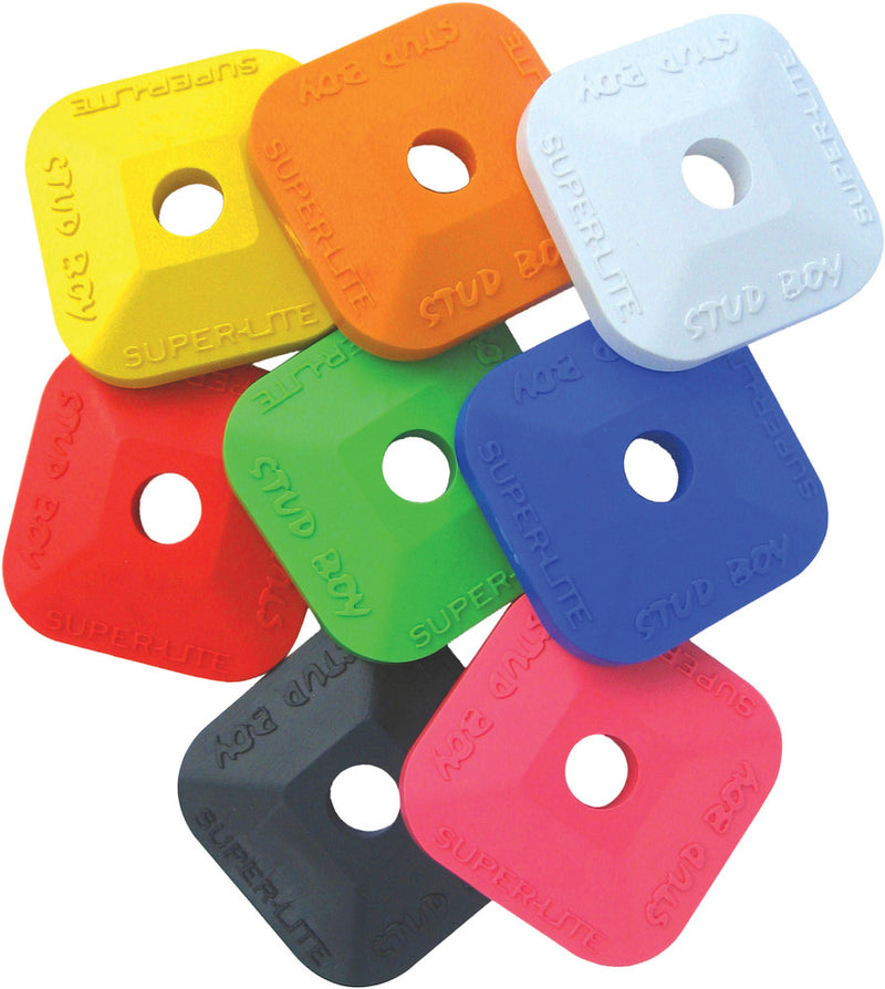 Stud Boy 18-3395-24 2462-P1-YEL SUPER-LITE PLUS BACKERS YELLOW 24/PK