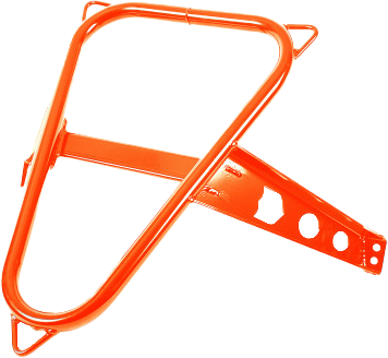 Pro Armor Spare Tire Mount Orange Rust Metallic POL - P141U300ORM Polaris RZR 2014-2021