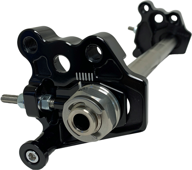 Hawg Halters Inc Rear Axel Adjuster W Shock Relocator ` FL - AXADJ-A01-AS For Harley Motorcycles 2009-2026