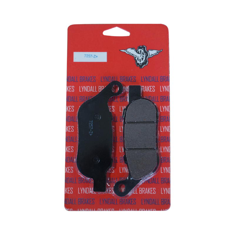 Lyndall Brakes 815-0057 7257-Z-P PROFILED BRAKE PAD Z+ RR `08-17 DYNA / SOFTAIL