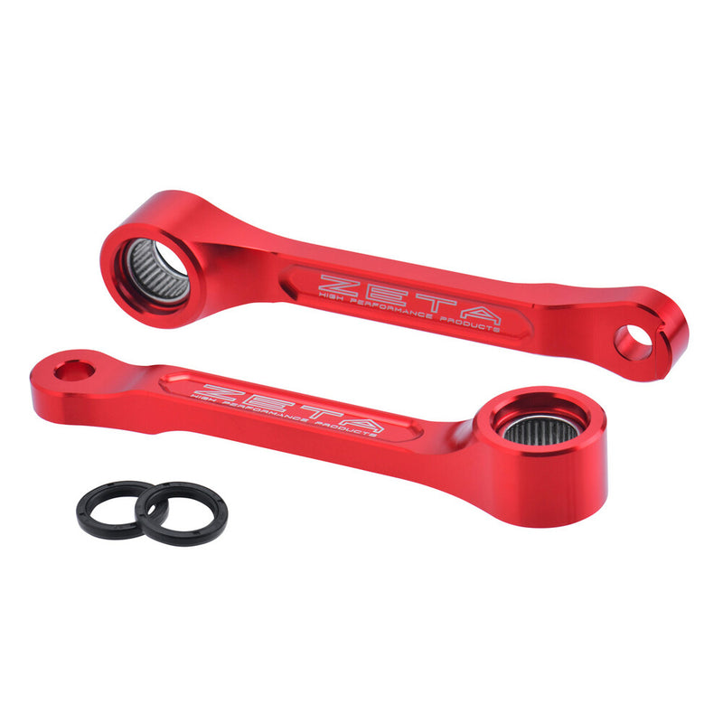 Zeta Lowering Link Honda RED - ZE56-05052 Honda CRF450R / CRF450RX / CRF250R / CRF250RX 2021-2024