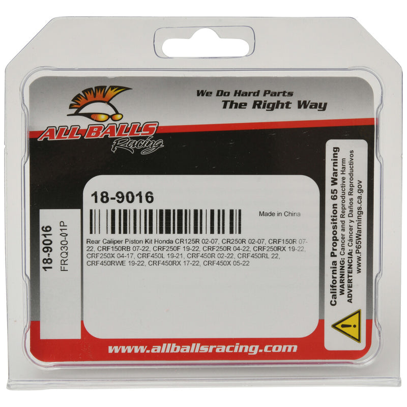 All Balls 21-89016 18-9016 BRAKE CALIPER PISTON KIT