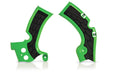 Acerbis 2374271089 09-18 Kawasaki KX450F Frame Guard X Grip - Green/black - Photo - Primary