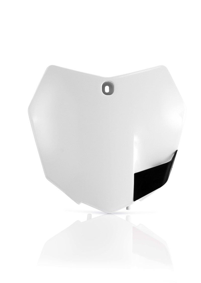 Acerbis 2314230002 13-16 KTM SX125/150/ SX250/XC/ Sx-f/xc-f Front Number Plate - White - Photo - Primary