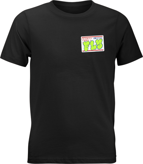 Fly Racing 354-0413YL 354-0413YL YOUTH FLY GRAFFITI TEE BLACK YL