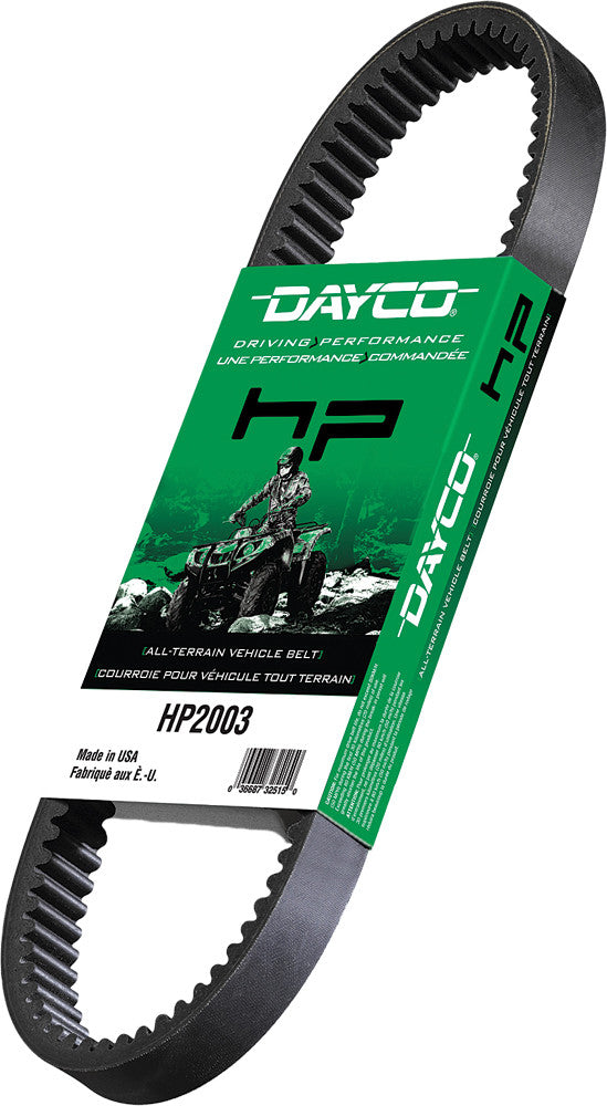 Dayco HP ATV Belt - HP2032 For Arctic Cat 500 Automatic 4x4 2000-2006 | Suzuki 500F Vinson 4x4 2003-2007