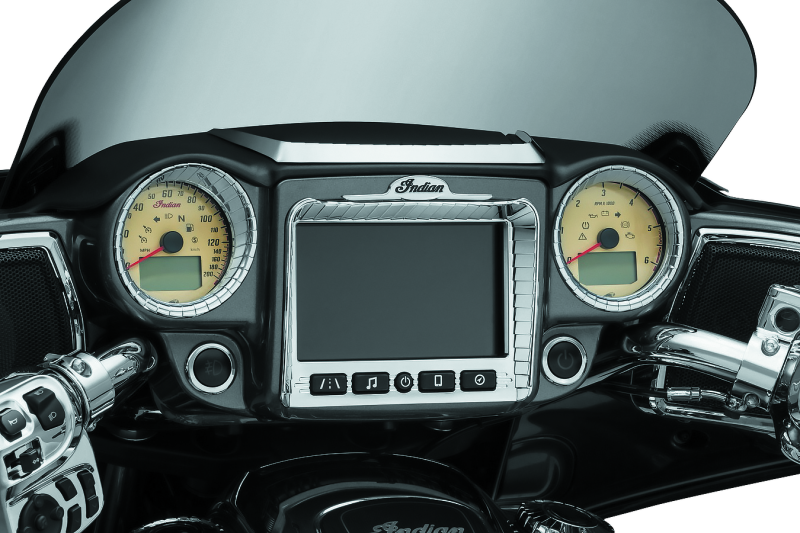 Kuryakyn 5198 Stereo Accent Chrome - User 1