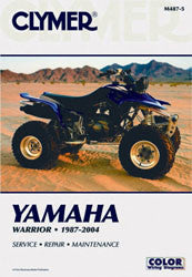 Clymer Repair Manual Yamaha YFM350 Warrior - CM4875 Yamaha 350 Warrior 1987-2004
