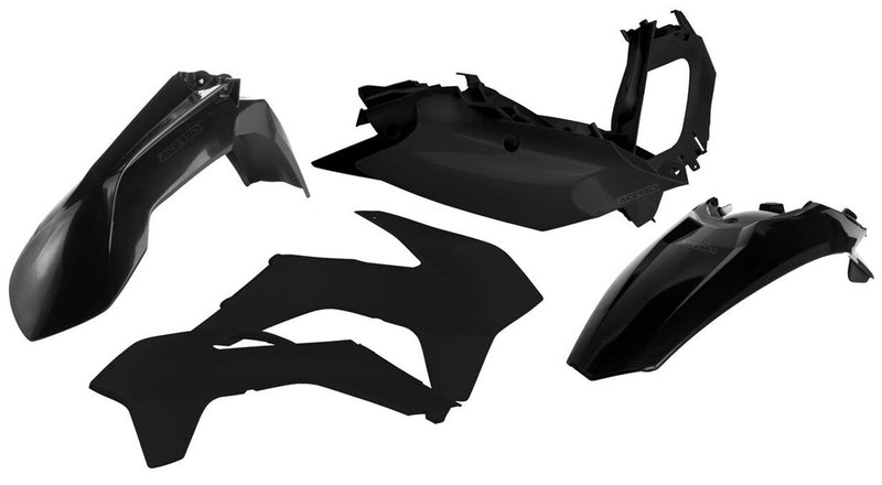 Acerbis Plastic Kit Black - 2374130001 KTM Dirt Bikes 2014-2016
