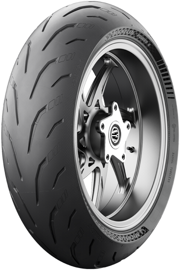 Michelin 87-21009 85146 TIRE POWER 6 REAR 140/70ZR17 66W RADIAL TL