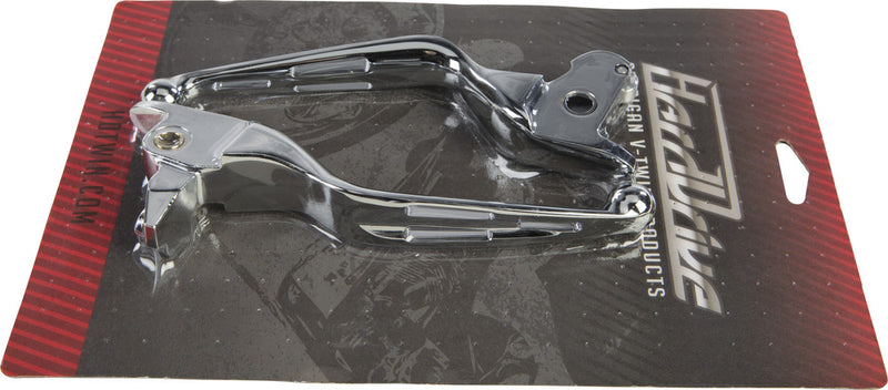 Harddrive 148062 3-Slot Lever SET Chrome FLH FLT Hydro Clutch For Harley Touring 2014-2016