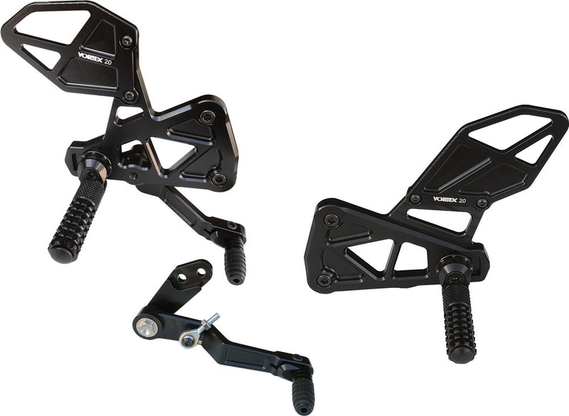 Vortex Rear SET Complete Black - RS591K Suzuki 1000 / 1000R 2017-2023