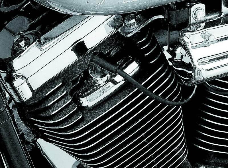 Kuryakyn 8315 Spark Plug & Head Bolt Covers Evolution Motors & 86-03 XL Models - User 1