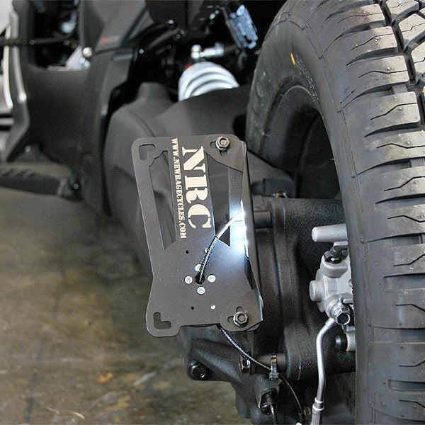 New Rage Cycles Side Mount License Plate CAN - RYKER-SIDE Can-Am Ryker 2019-2023