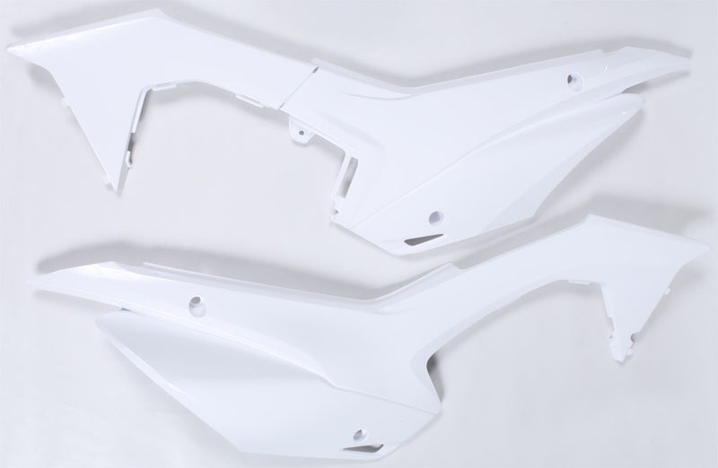 Polisport Side Panels White - 8606600002 Honda CRF110F 2013-2018