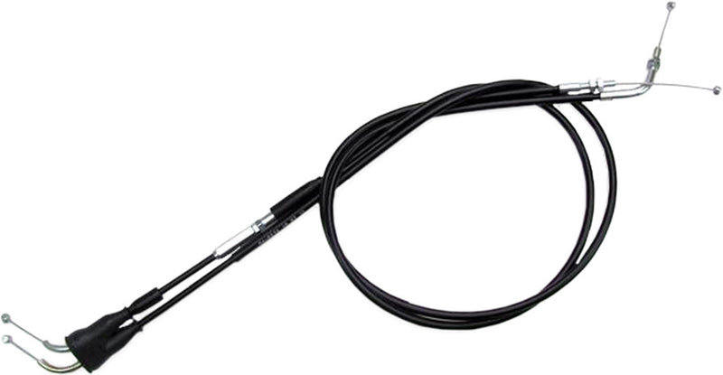 Motion Pro Black Vinyl Throttle Push-Pull Cable SET - 04-0234 Suzuki 400S / 400 / 400E / 400SM 2000-2017