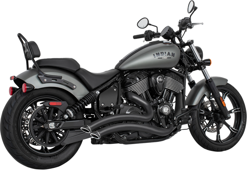 Freedom 82-800115 IN00441 SHARP CURVE RADIUS 2.5" INDIAN CHIEF BK/BK