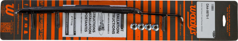 Woody's Dooly 4" Carbide Runner - DA4-9975 For Arctic Cat Snowmobiles 2002-2019 | Yamaha Viper 1000 / Viper W/162" Track / Viper W/153" Track 2016