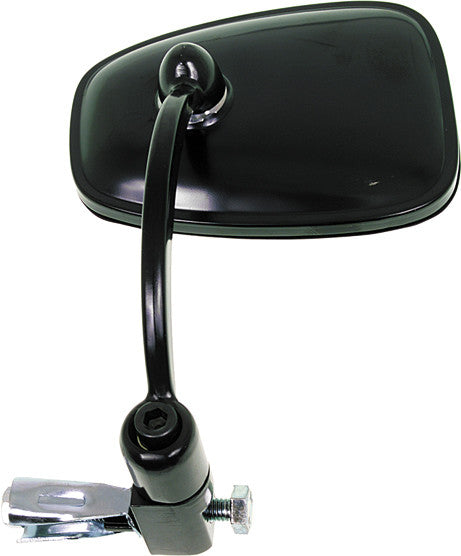 Emgo 56-9860 20-34010 BAR END MIRROR MATTE BLACK