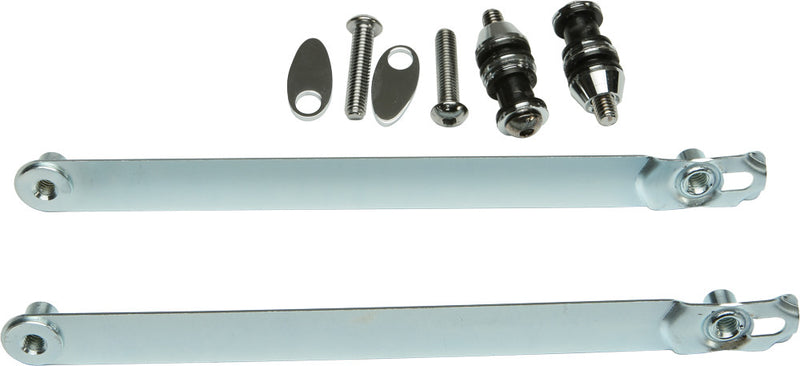 Harddrive Docking Hardware Kit Chrome Fxdb - 086072 For Harley Street Bob 2009-2017
