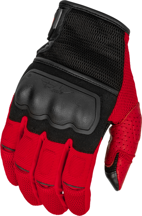 Fly Racing 476-41292X 476-41292X COOLPRO FORCE GLOVES BLACK/RED 2X