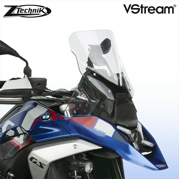 ZTechnik Vstream Windscreen Tall Tour Clear - Z2501 BMW 1300 / R1300GS / 1300 Adventure / R1300GS Adventure 2024-2025