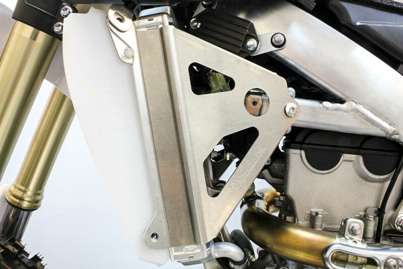 Works Radiator Braces - 18-181 Yamaha YZ 250 2020-2023