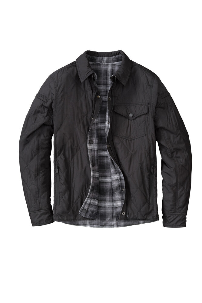 Scorpion Exo 75-61084X 15001-9 MORPHEUS REVERSABLE JACKET BLACK/PLAID GREY 4X