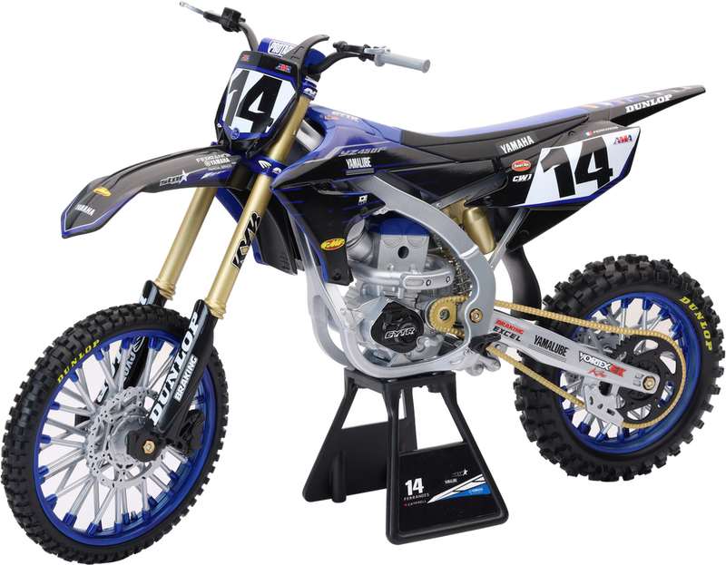 New Ray Toys 959-0177 49723 1:6 SCALE YAMAHA FACTORY TEAM YZ450 DYLAN FERANDIS #14